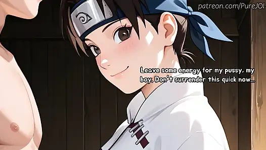 Enjoy your hot girlfriend Tenten after a long separation (Sex JOI)