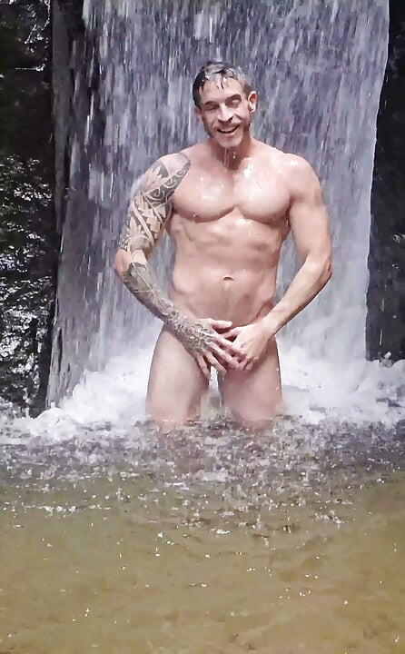 Photo Session in the Waterfall