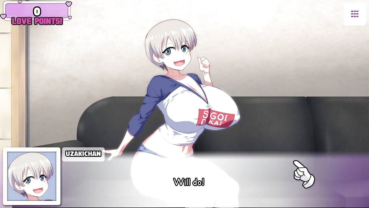 Waifuhub - Partea 27 - Uzaki Chan Sex Interviu Uzaku Foot Ochan Vrei să stea! de Loveskysanhentai