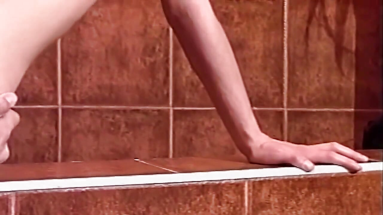 Horny MILF Blindfolded Sucks and Fucks in Steamy Bathtub