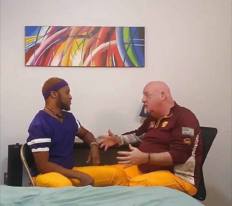 Coach Gives a Lesson in Ball Handling