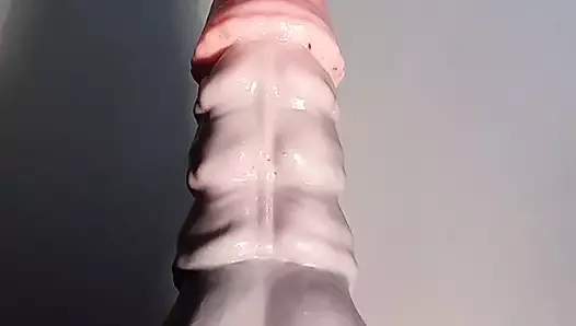 huge dildo fucked by straight guy