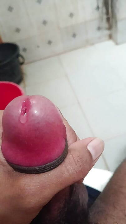 Young guy mastrubating