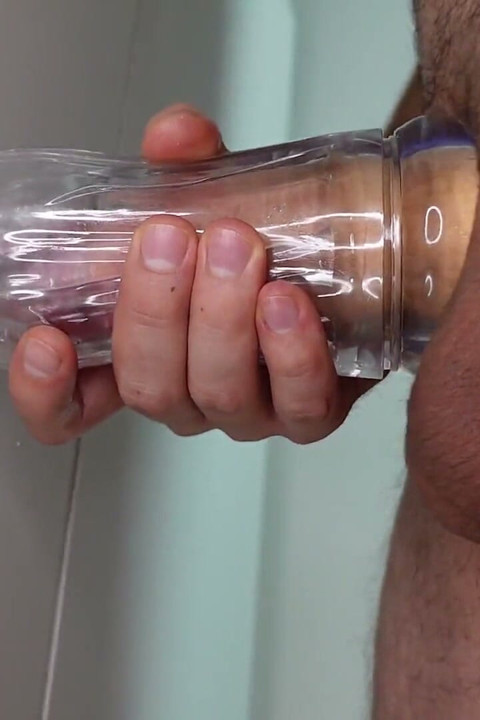 Watching It Disappear Deep Into the Clear Toy