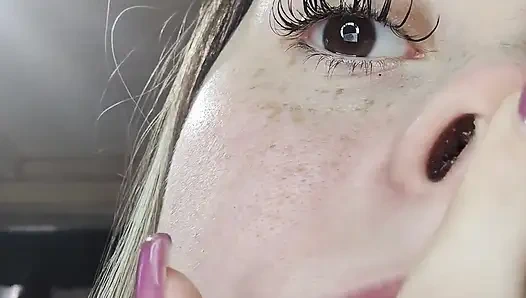 Akmış burun yakın çekim