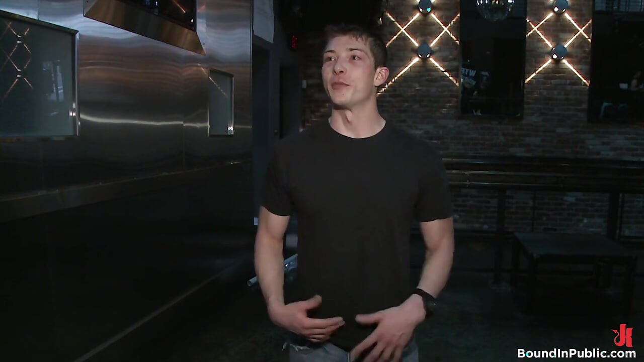 Nasty Bartender Humiliated and Gang Fucked by Angry Crowd