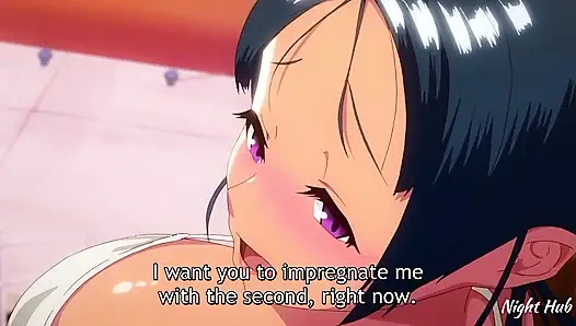 She got pregnant with him