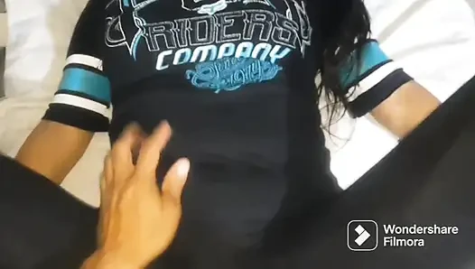 Young street slut fucked hard in the ass, her young face with hot milk