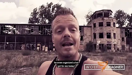 German Emo Doreen enjoyed a hot fuck outside in Berlin! Wolfwagner