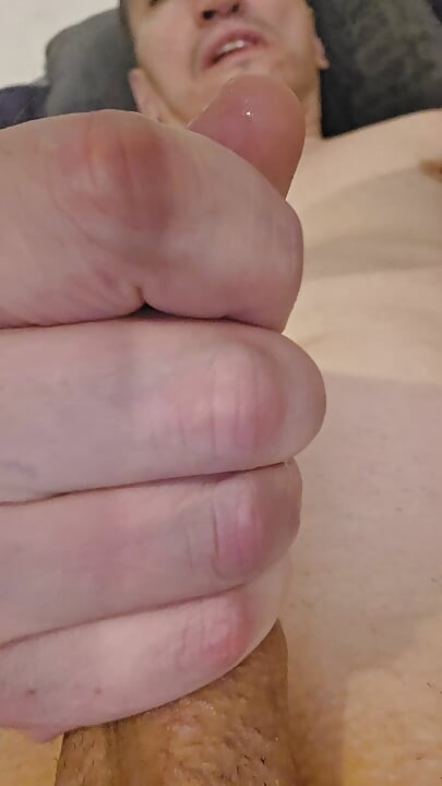 I like to play with my cock all the time