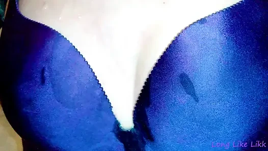 Cumshot on neck