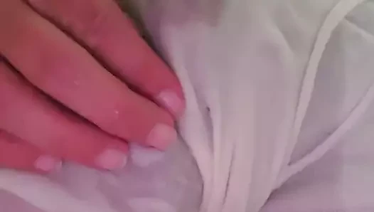 Pissing and wetting my shorts