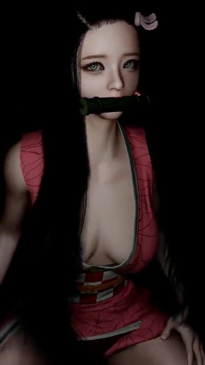 VAM POV - Nezuko Cosplay Dance 1 | Clip 1