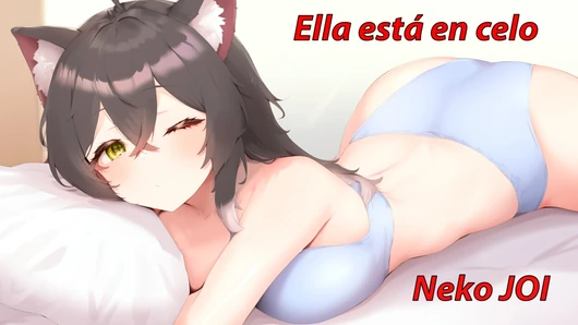 西班牙撸管指挥一个 neko 女孩。