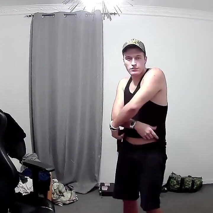 Masturbando na webcam