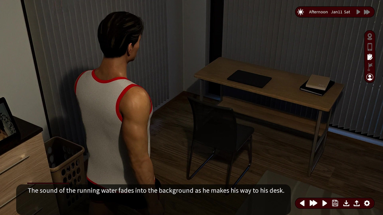 欲望的耳语 - v0.2 - 亚历克斯和莎拉一起淋浴并后入了她 - 演示