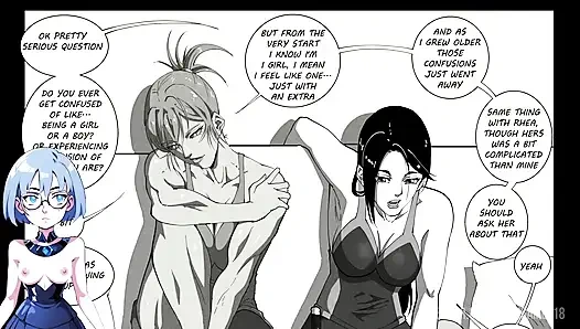 Girl's Night Out 3 Manga Futanari