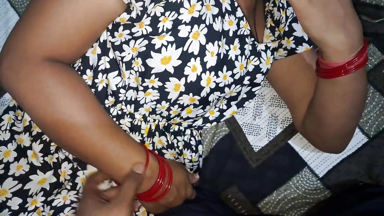 Indian Desi Wife Sucking Dick Till Cum in Mouth