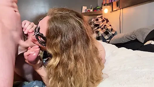 Cum on my chest