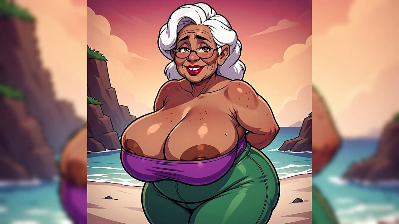 Tykke BBW indiske kvinder på Beach Ai