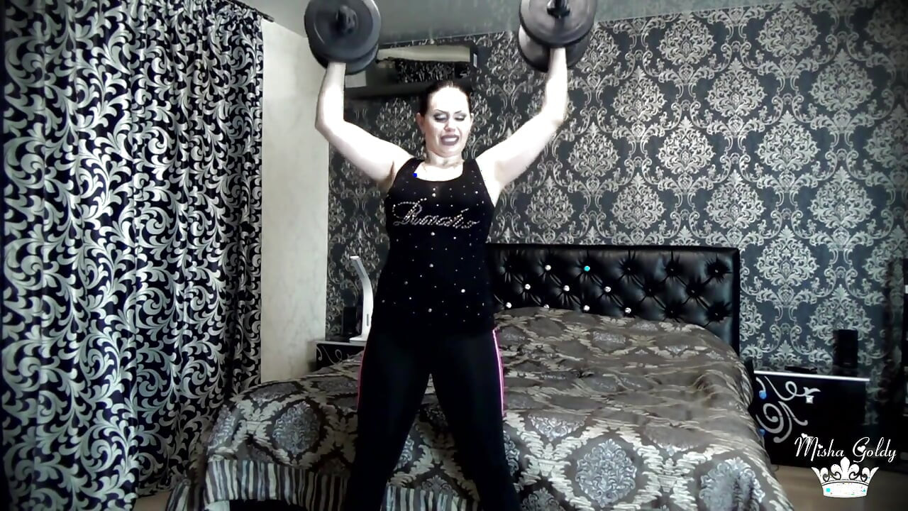 Beating my last weight lifting challenge! More than 50 times per exercise