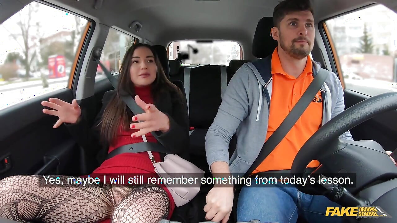 Fake driving school - nataly gold dientot habis-habisan di dalam mobil tanpa pakai celana dalam