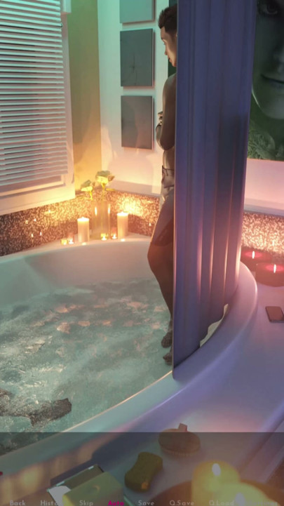 AWAM - Dylan and Sophia bath together | Clip 2
