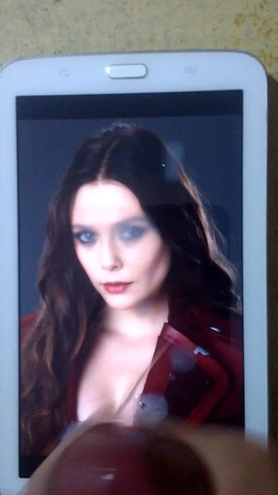 My second Elizabeth Olsen cumtribute