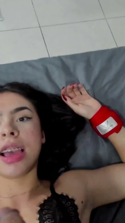 POV facial, An old and perverted stepfather and his stepdaughter | Clip 1