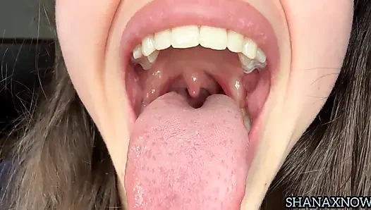 Fetish Talking Before Devouring You Uvula Mouth Fetish