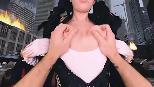 Vrcosplayx ini adalah waktunya untuk berbuat nakal sama alex coal sebagai bayonetta bagian 1