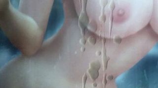 Hołd spermy wiele seksownych aktów Janny i czarujących twarzy mokrych
