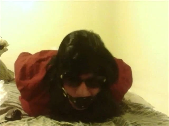 sissystephanie bound, gagged and bagged