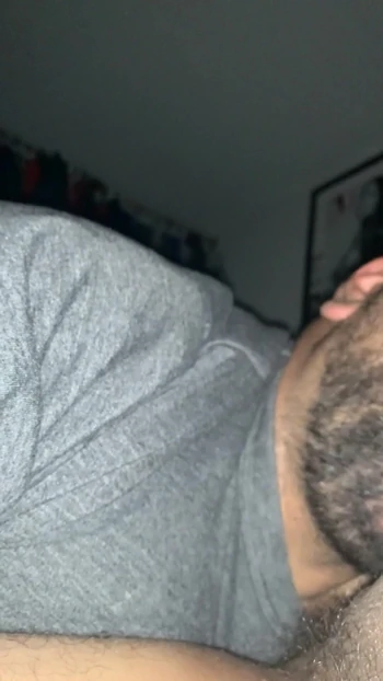 Emotional moment from "My straight friend asks me for sloppy wet head"