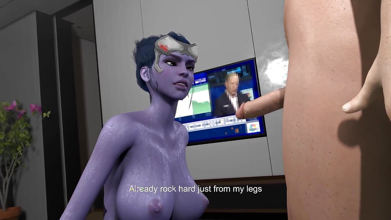Widowmaker Had a Naked Assistant - Femdom Overwatch Fantasy