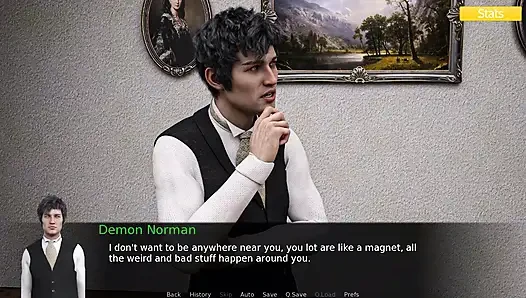 Rosewater manor:  threesome, one girl is getting fucked  the other one is watching and waiting for the cum ep -17