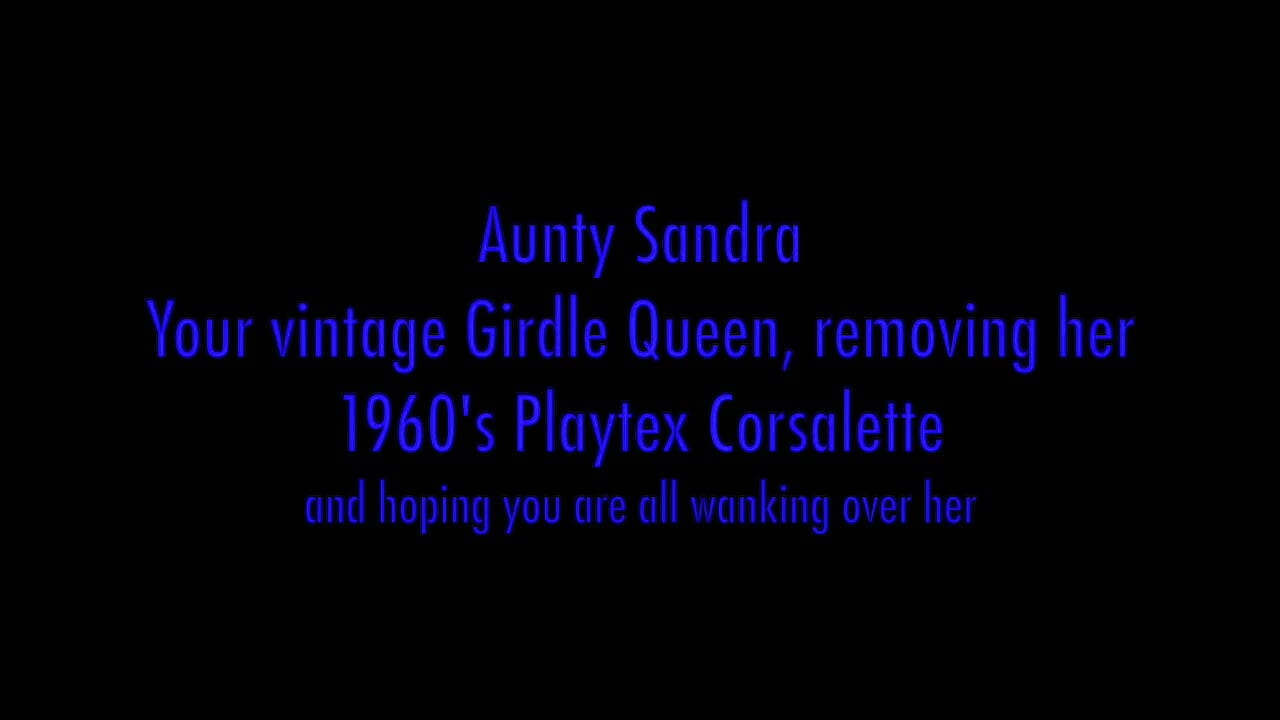 Vgq31 Aunty Sandra and Her Playtex Corsalette