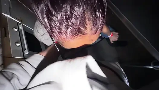 I teach the Cuban woman to drive and she in return sucks it