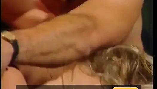 Horny blondie enjoys her wet cunt penetrated hard by a huge pole