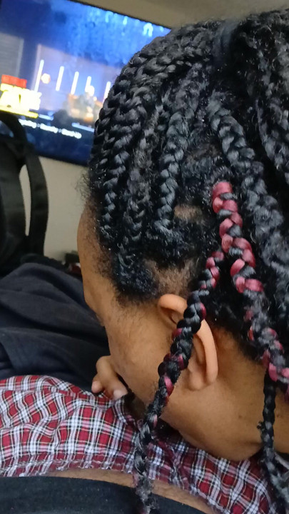Conseguir um pouco de rapidinha de uma peluda negra