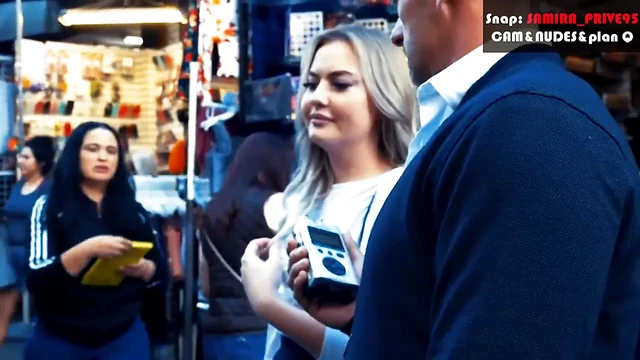Jeune petite blonde se fait defoncer par sa bite de francais