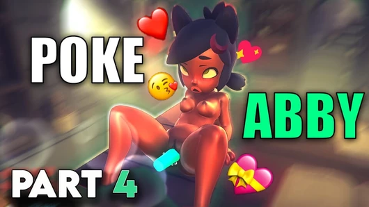 Poke Abby By Oxo potion (Gameplay part 4) Sexy Dog Girl