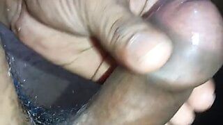 Cum shooting out of my dick