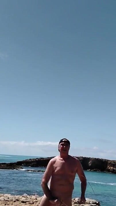 Emotional moment from "Adeliade Beach"