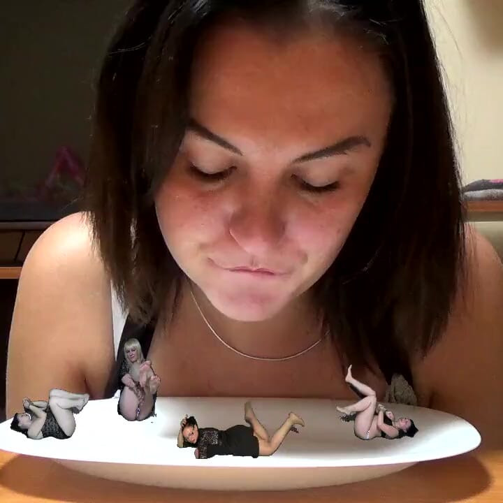 I Am Going to Eat 4 Girls. Mmm Yummy!