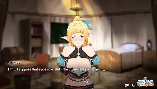 Melarikan diri, peri ninjaku! Gameplay 3d bagian 2 - latihan dan eksplorasi lizet dimulai