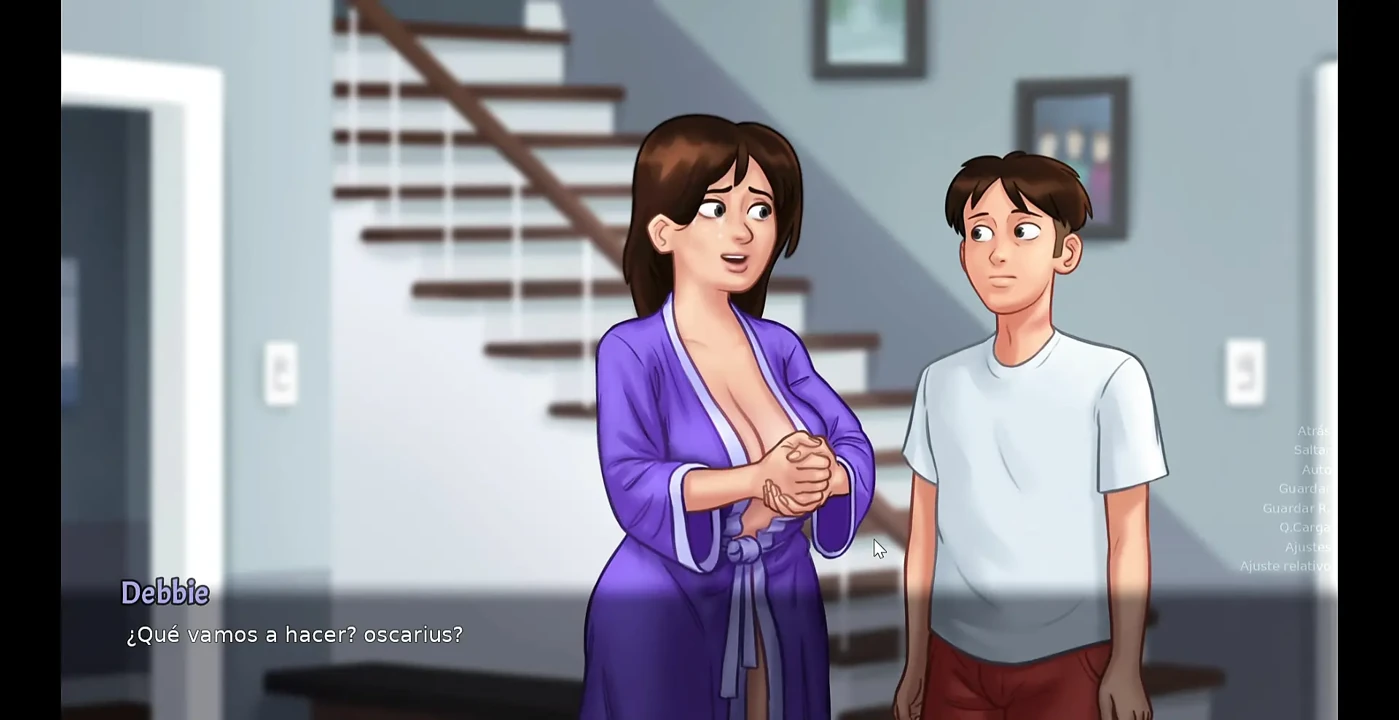 Comfort to My Stepmom - Summertime Saga
