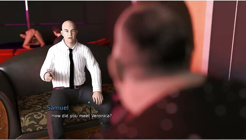 Laura Lustful Secret - Joc - Soția mascată în petrecere își fute pizda de o pulă albă uriașă și grasă în timp ce își sărută soțul