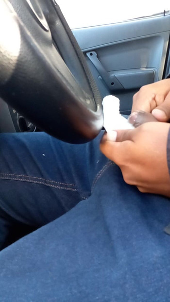 I masturbate in the car