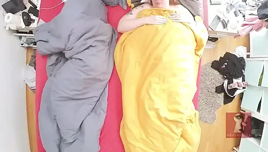 Wach Auf, Geil - Rode, Die 18-jährige Nachbarin, Roh, Bis Creampie Herausgerissen Wurde